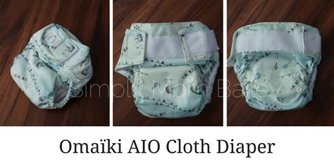 Omaïki Aio Cloth Diaper Review Simply Mom Bailey