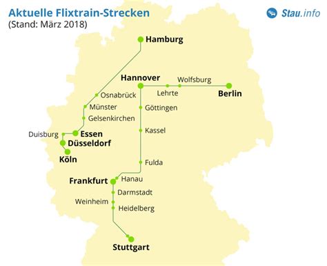 Preisvergleich Flixtrain Vs Deutsche Bahn Für 16 Strecken Travelbook