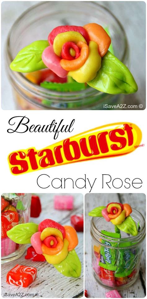 Edible Starburst Candy Roses Starburst Candy Food Cake Decorating