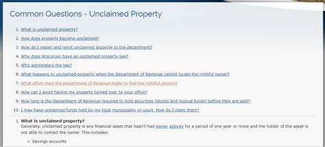 Think about unclaimed money belonging to deceased relatives. Wisconsin Unclaimed Money (2020 Guide) | Unclaimedmoneyfinder.org