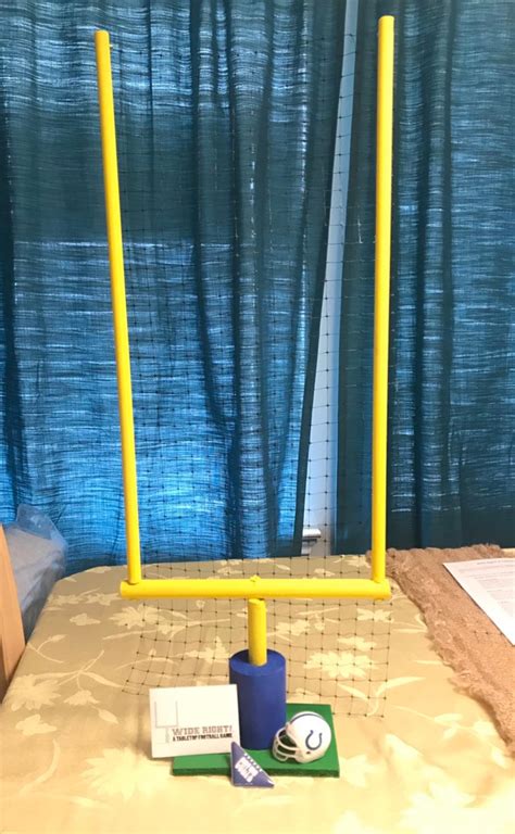Field Goal Post Wide Right A Tabletop Football Game™ Etsy