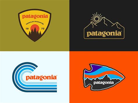 Patagonia Rejects Typographic Logo Outdoors Logo Design Badge Design