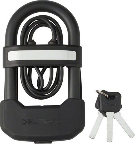 Bike Hiplok Fx Wearable Combination Cable Lock Red Hi Vis Clip Usa