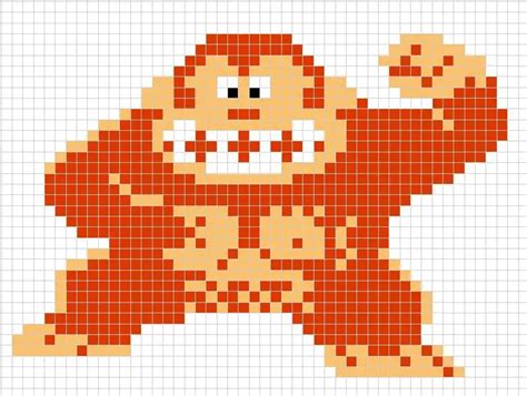 Pixel Art Donkey Kong 31 Idées Et Designs Pour Vous Inspirer En Images