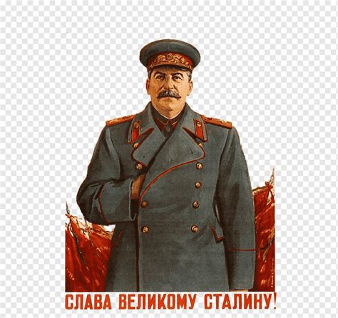 Homem De Pintura Uniforme Joseph Stalin Planos De Cinco Anos Para A
