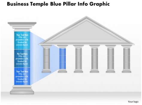 business plan business temple blue pillar info