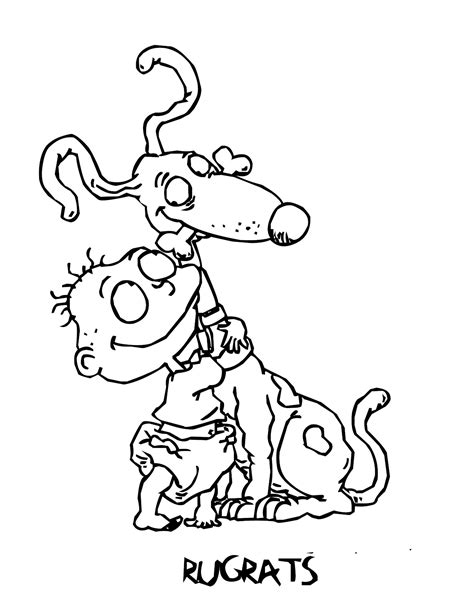 All rugrats coloring pages are free and printable. Coloring Blog for Kids