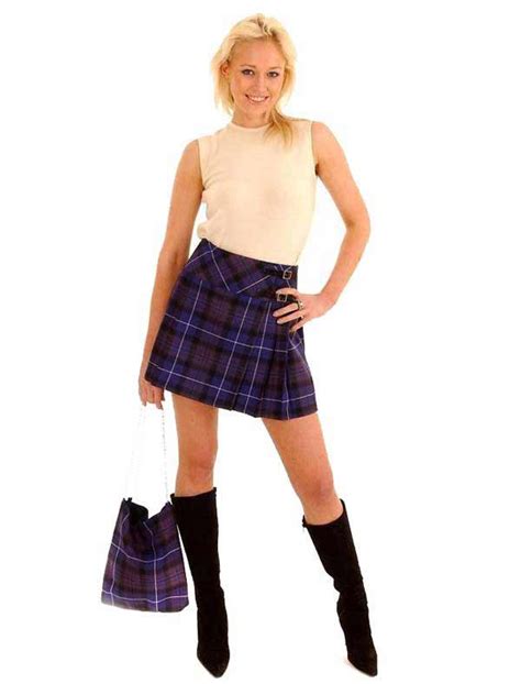 Fashion Tartan Mini Skirt Scots Connection