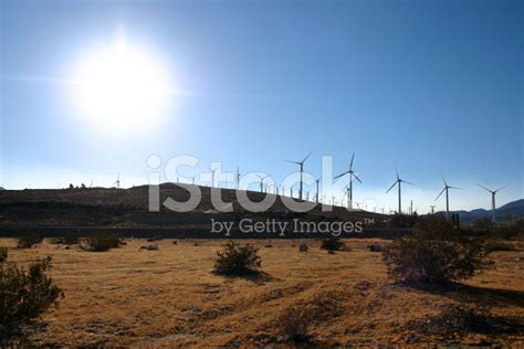 Windmill Field Stock Photo Royalty Free Freeimages