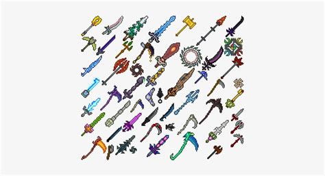 Terraria Swords Fan Art