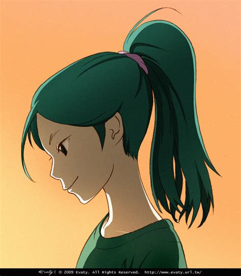 Image Green Hair Girl By Evaty One Piece Ship Of