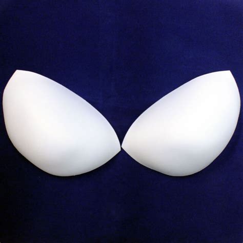 Soft Form Bra Cups Size 36b Color White 1 Pair For Cloth Making