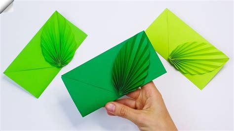 How To Make Envelope Origami Paper Envelope Youtube