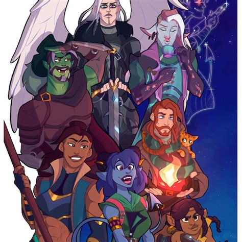 Critical Role Poster Etsy