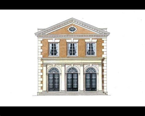 Stephen Fuller Designs High Style Georgian Manor Drawings