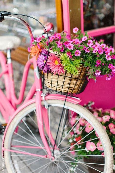 523 Best Bicycles With Flowers Images On Pinterest Floral Old