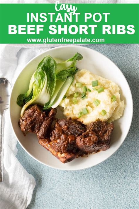 What to serve with prime rib. Instant Pot Beef Short Ribs - Easy Pressure Cooker Short Ribs!