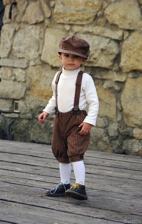 Boys Brown Outfit Ring Bearer Outfit Baby Boy Newsboy Hat Etsy In