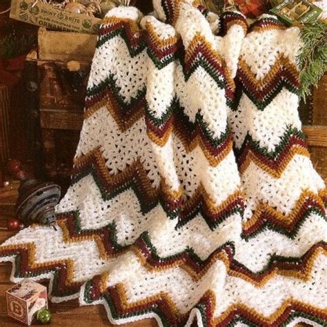 W534 Crochet Pattern Only Victorian Nostalgic Noel Ripple