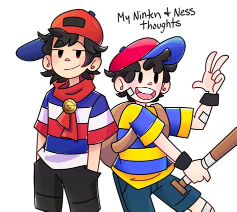 Earthbound Ninten And Ness By Beefycupcakes On Deviantart