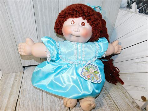 Vintage Porcelain Cabbage Patch Doll 1984 Collectible Cabbage Etsy Australia