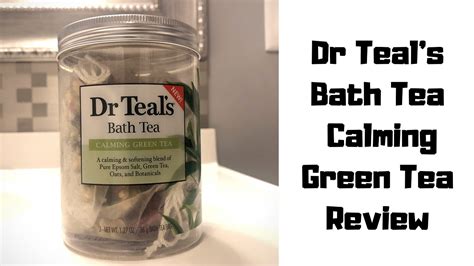 Dr Teals Calming Green Tea Bath Tea Review Blend Of Pure Epsom Salt