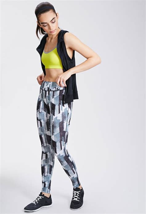 Printed Workout Pants Popsugar Fitness