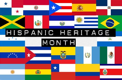 Hispanic Heritage Month Flags Printable Printable Word Searches