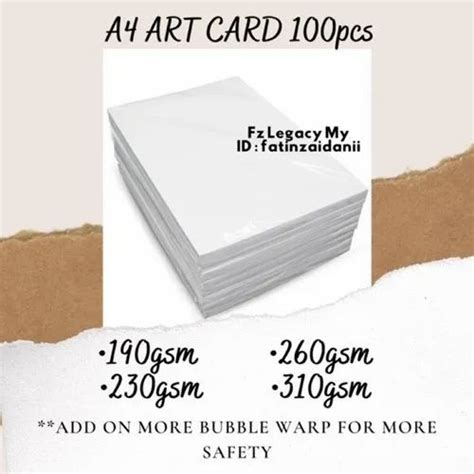 White Kraft Art Card Paper For Printing Gsm 80 120 At Rs 90kg In