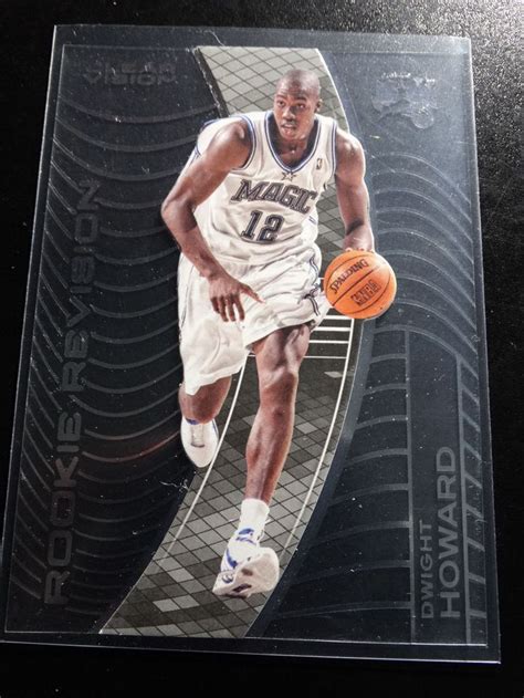 2015 16 Panini Clear Vision 120 Dwight Howard Rookie Revision Orlando