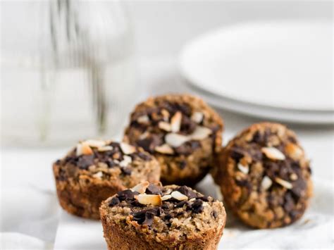Muffins à la farine de noix de coco santé et vegan Recette par