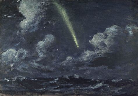 A Comet Over The Sea By John Everett Aesthetic Art Aesthetic