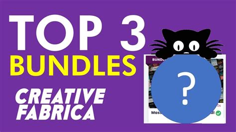 Top 3 Creative Fabrica Bundles Youtube
