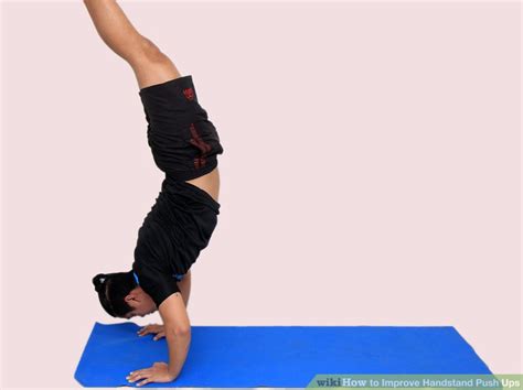 How To Improve Handstand Push Ups 11 Steps With Pictures