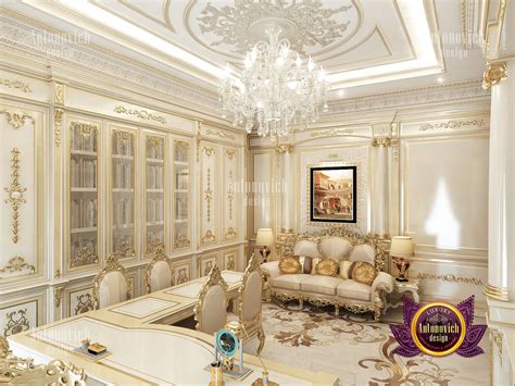 Royal Classic Office Interior Luxury Interior Design