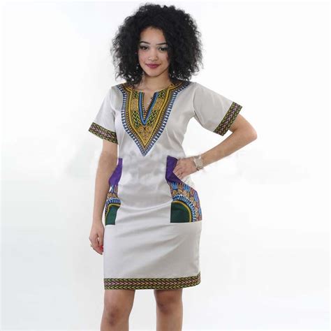 African Women Clothing New African Dress Women Sexy Ethnic Style Print