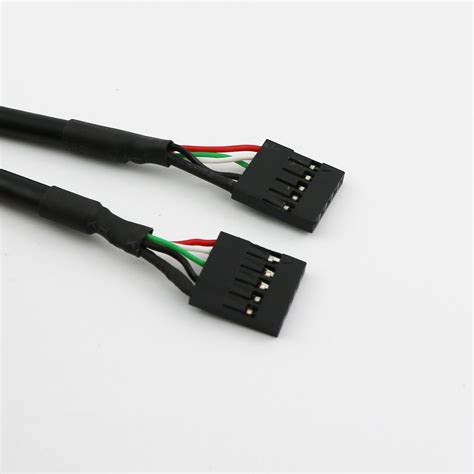 50cm micro usb 5pin male to dupont 5 pin female header motherboard adapter cable ebay