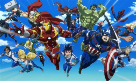 Marvel Future Avengers Japanese Anime Series Premieres 28 February On