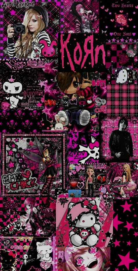Emo Emo Goth Hello Kitty Iphone Pink Emo Aesthetic Hd Phone
