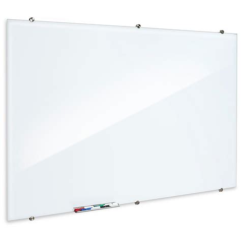 Magnetic Glass Dry Erase Board White 6 X 4 H 7181 Uline