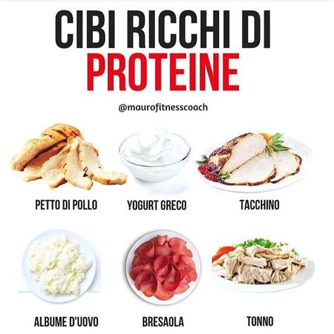 Cibi Ricchi Di Proteine By Maurofitnesscoach Fai Fatica A