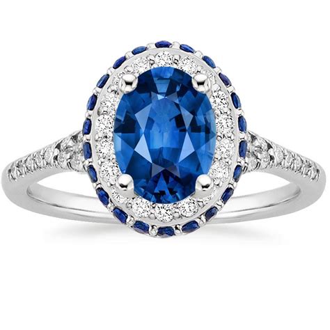 Sapphire Circa Diamond Ring With Sapphire Accents Ct Tw In K