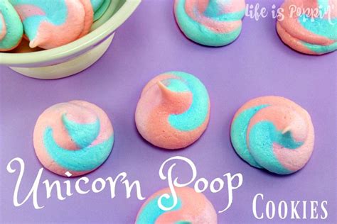 Easy Unicorn Poop Cookies Your New Favorite Recipe Life Is Poppin