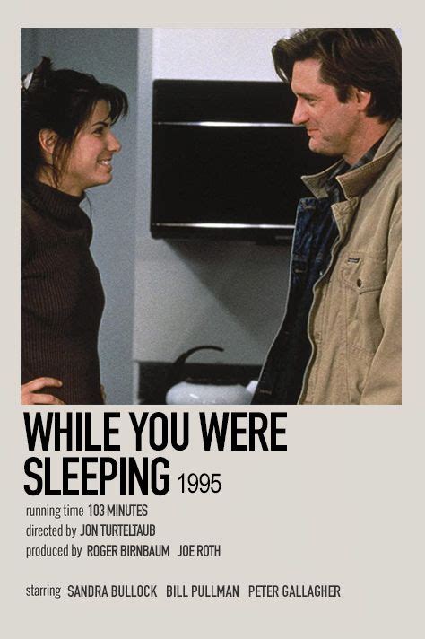 While You Were Sleeping By Jessi Good Movies To Watch Movie Posters