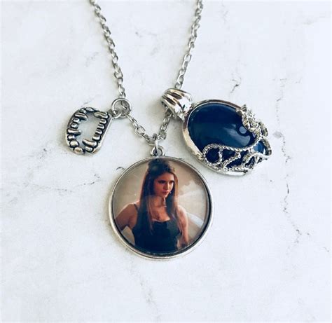Katherine Pierce Necklace The Vampire Diaries Jewelry Etsy