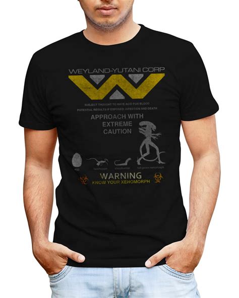 Camiseta Alien Warning Know Your Xenomorph Alien El Octavo Pasajero Por 18 39€ Qué Friki