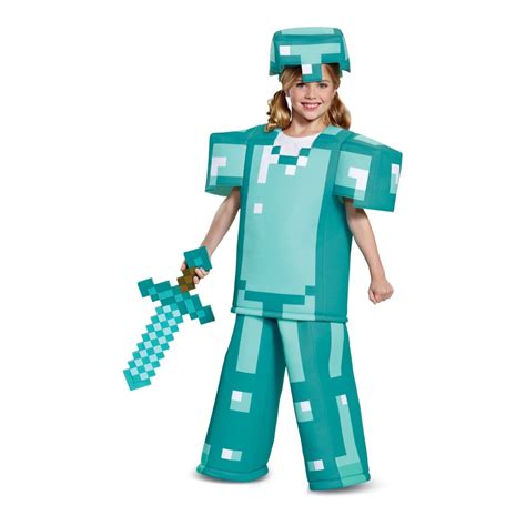Minecraft Armor Prestige Costume Child Party Australia