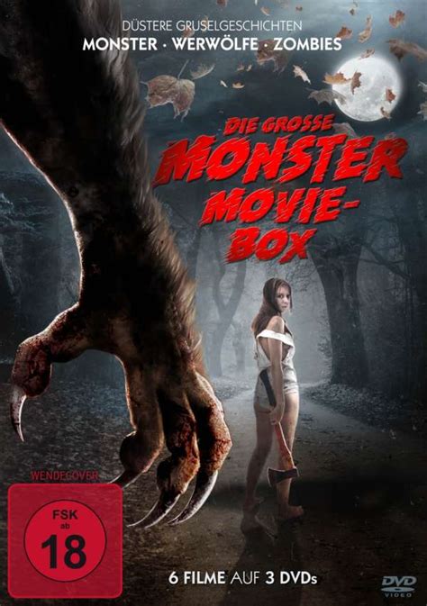 Die Grosse Monster Movie Box 6 Filme Auf 3 Dvds 3 Dvds Jpc