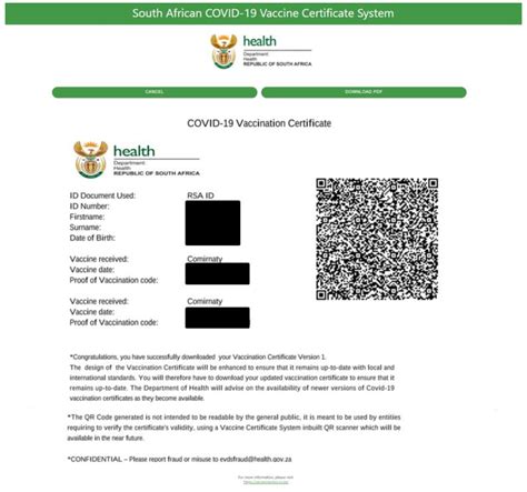 How To Get Your Covid 19 Vaccination Certificate Hpcsa