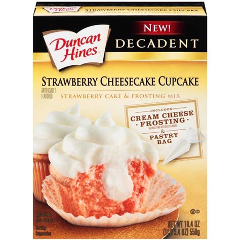 You will notice this is actually an easy strawberry bundt cake recipe. Duncan Hines Decadent Strawberry Cheesecake Cupcake Cake ...